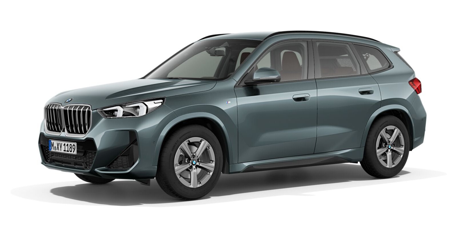 BMW BMW X in Grün von vorne BMW BMW X in Grün von vorne