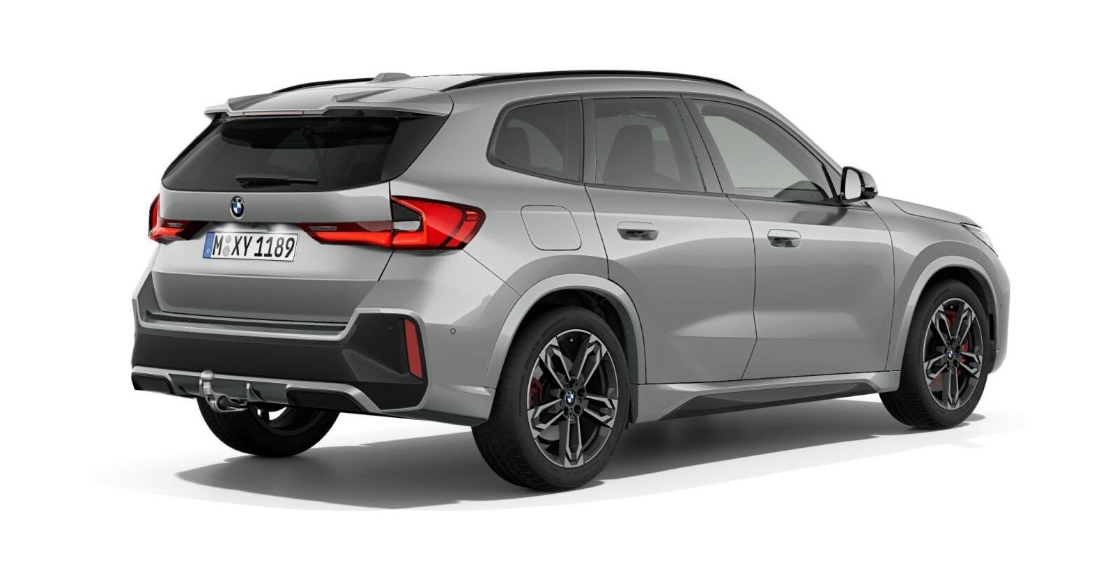 BMW BMW X in Grau von hinten