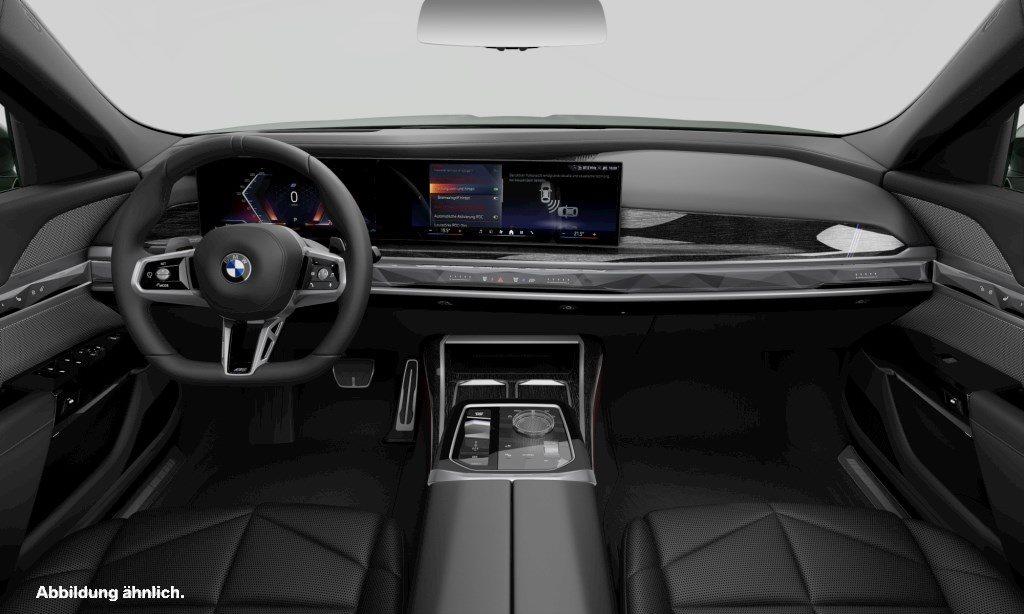 BMW 740d xDrive Limousine im Innenraum