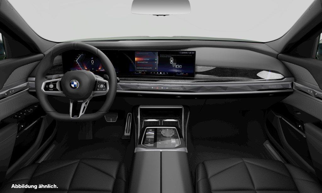 BMW 740d xDrive Limousine im Innenraum