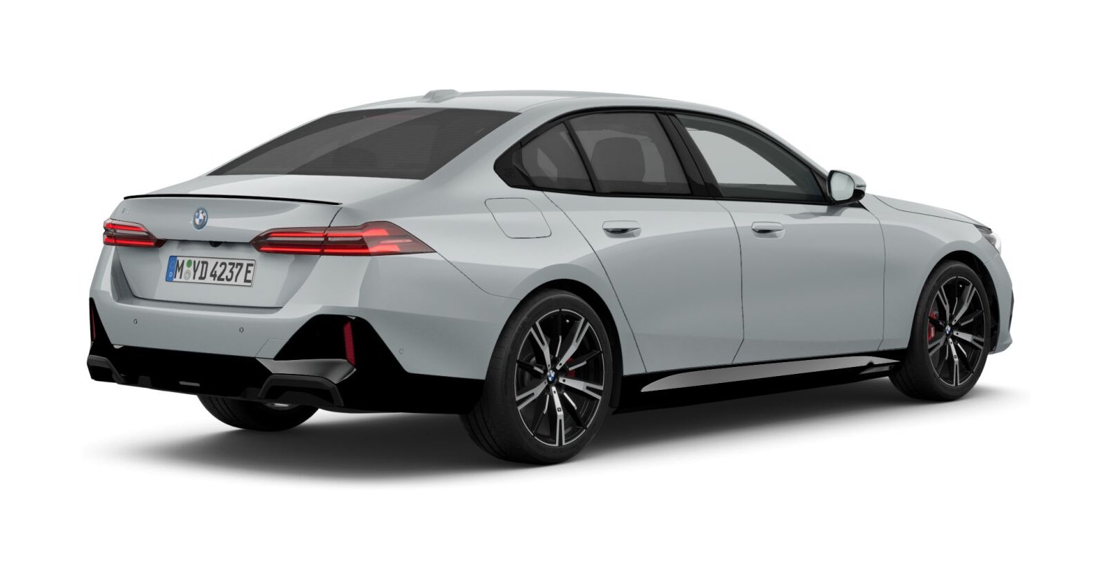 BMW BMW I in Grau von hinten