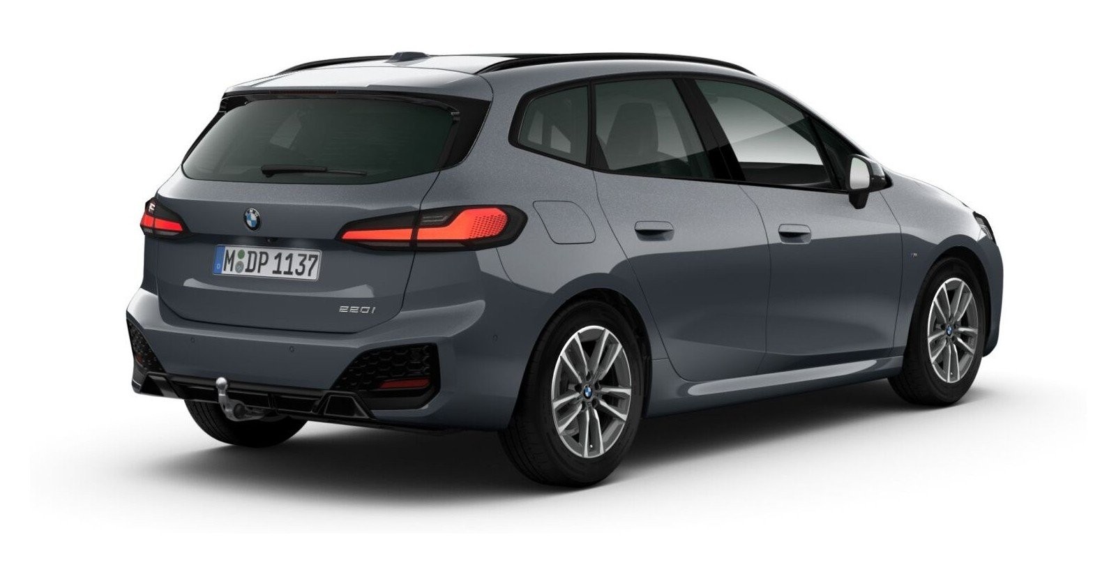 BMW BMW 2er in Grau von hinten BMW BMW 2er in Grau von hinten