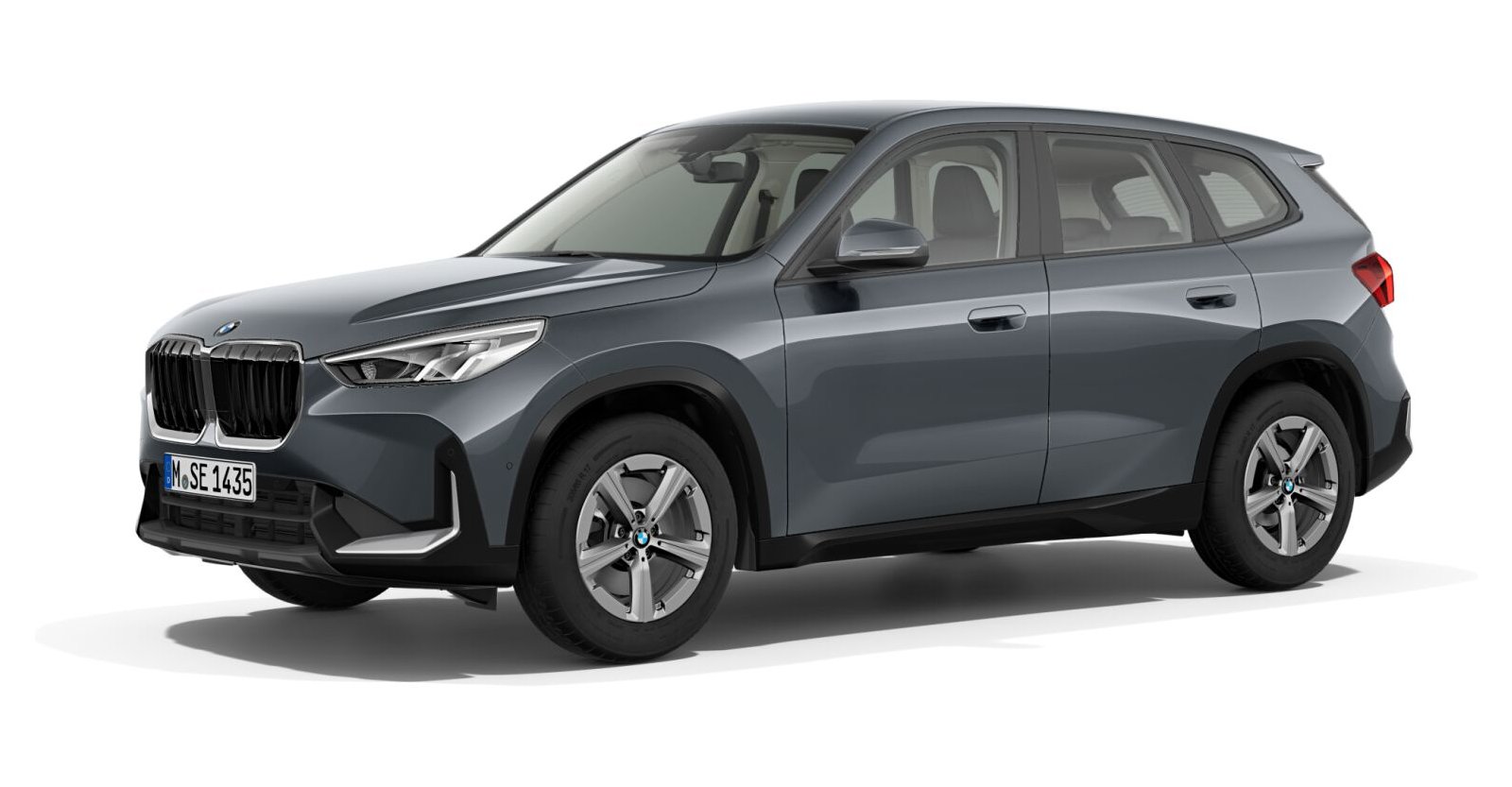BMW X1 xDrive23i in Grau von vorne BMW X1 xDrive23i in Grau von vorne