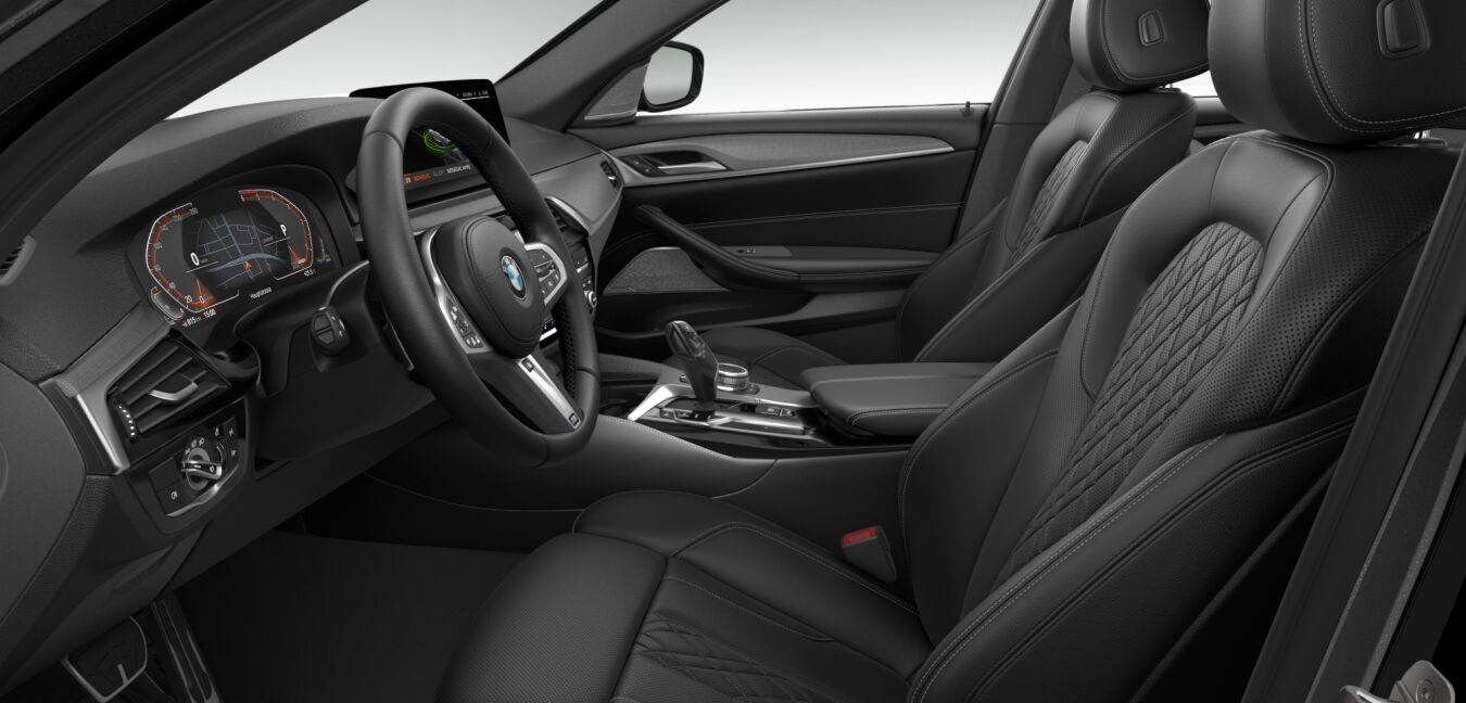 BMW BMW 5er im Innenraum seitlich BMW BMW 5er im Innenraum seitlich