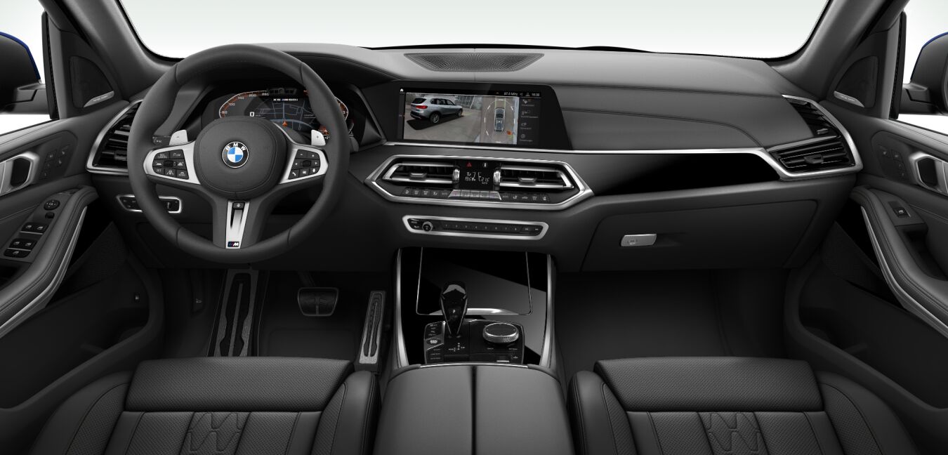 BMW BMW X im Innenraum von vorne