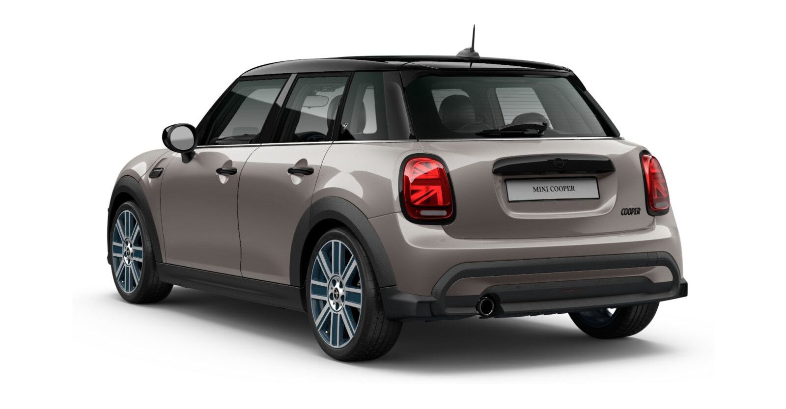 MINI MINI 5-Türer in Grau von hinten