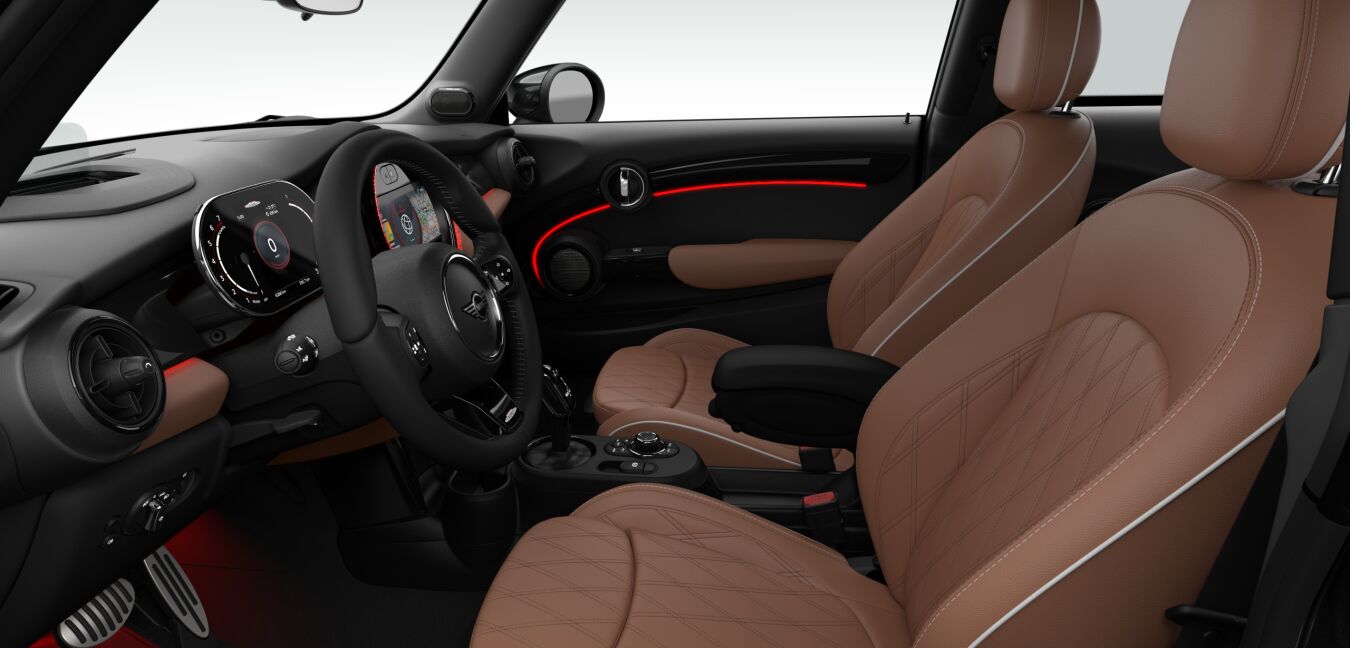 MINI MINI 3-Türer im Innenraum seitlich