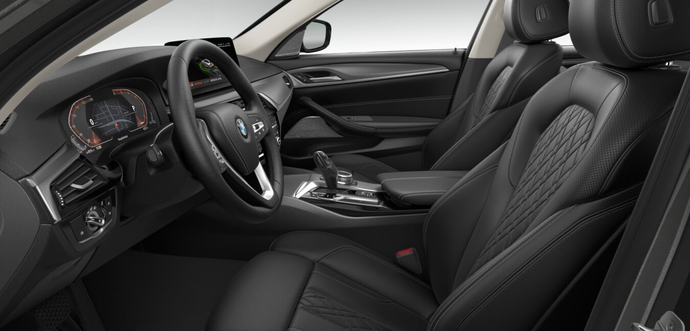 BMW BMW 5er im Innenraum seitlich