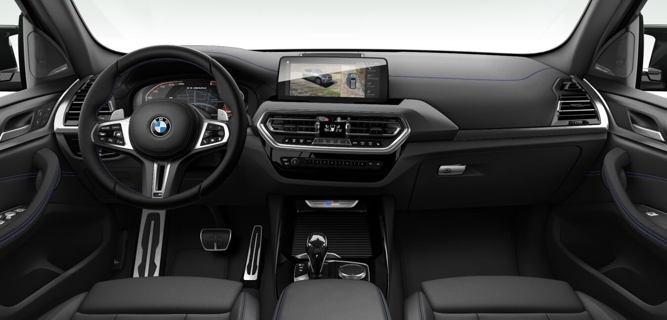 BMW BMW X im Innenraum von vorne