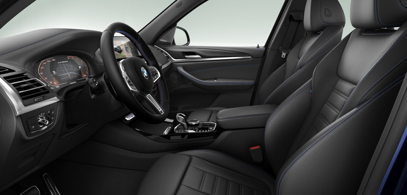 BMW BMW X im Innenraum seitlich