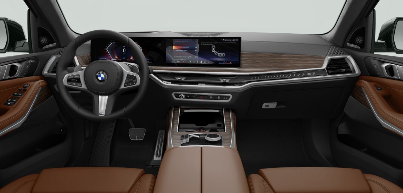 BMW BMW X im Innenraum von vorne