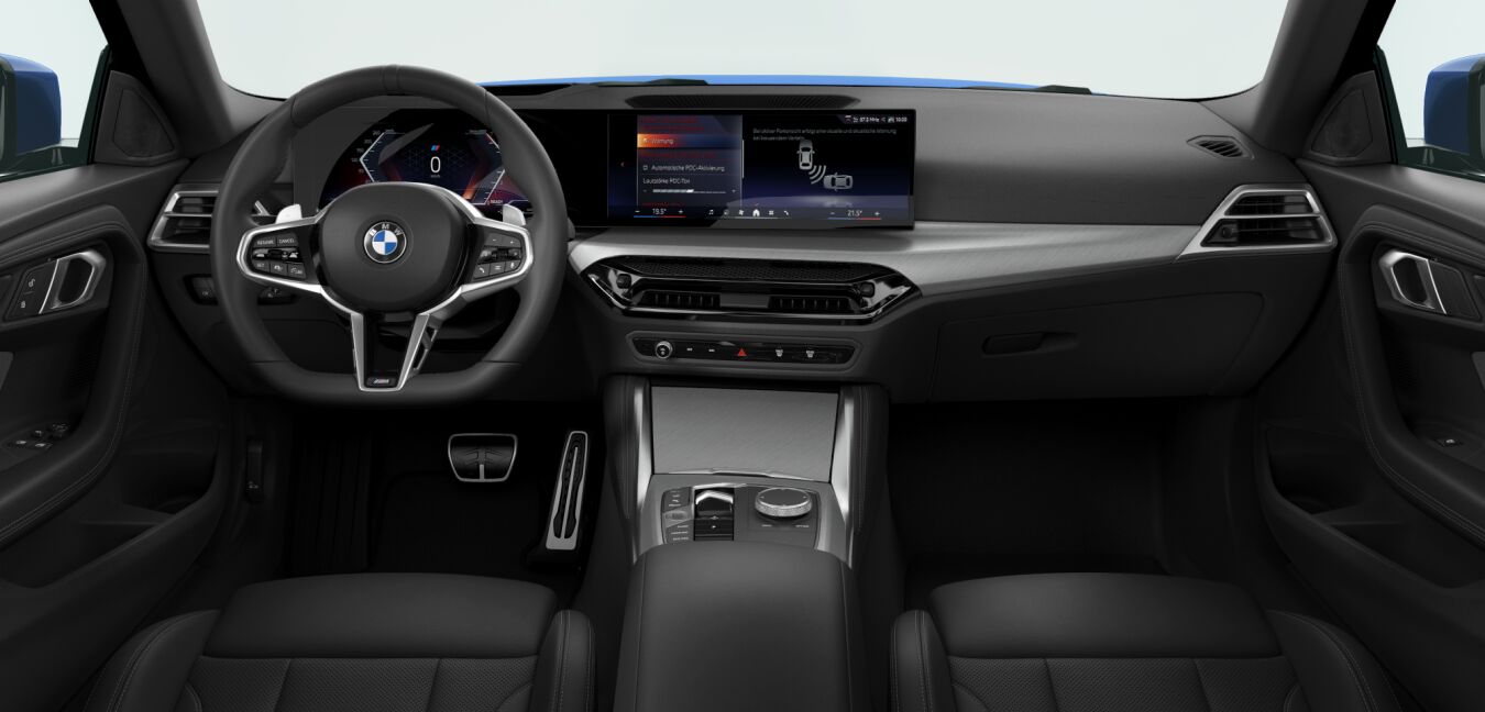 BMW BMW 2er im Innenraum von vorne