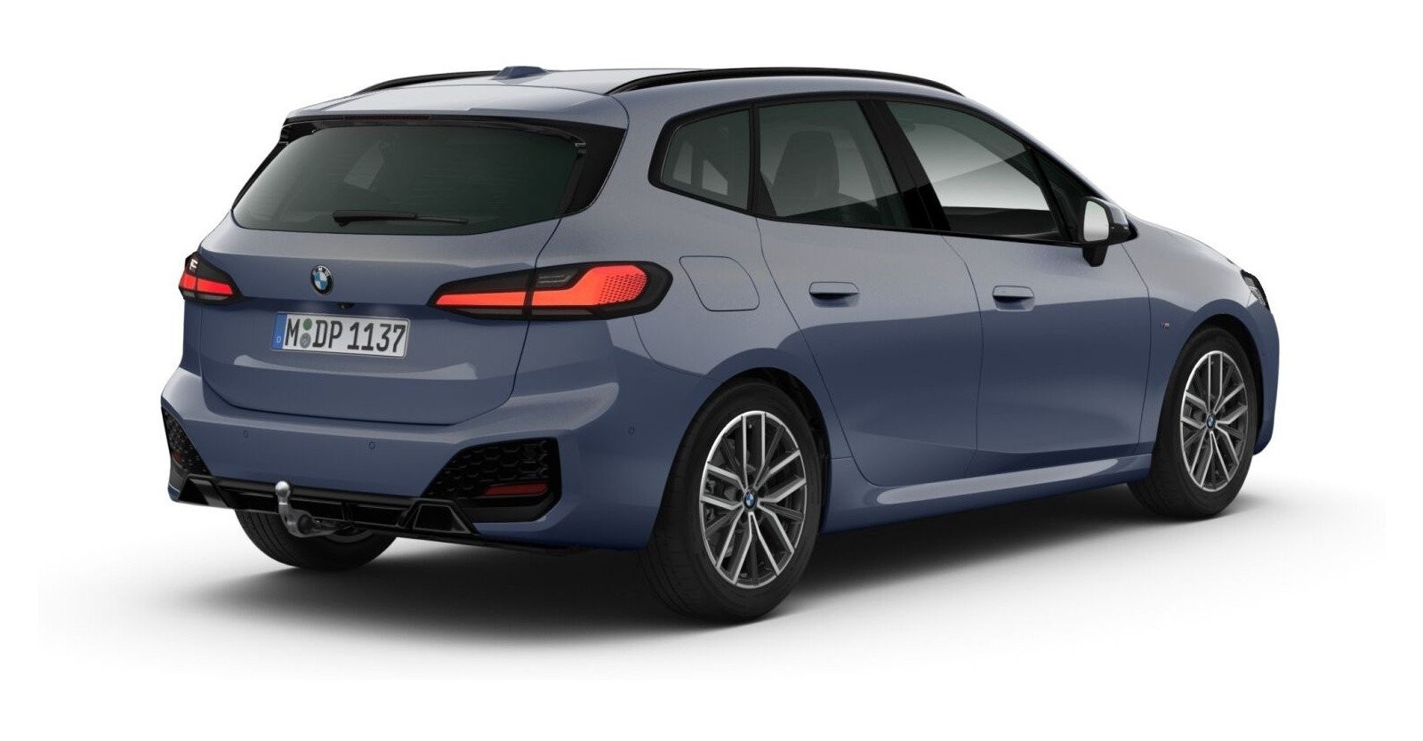 BMW BMW 2er in Grau von hinten BMW BMW 2er in Grau von hinten