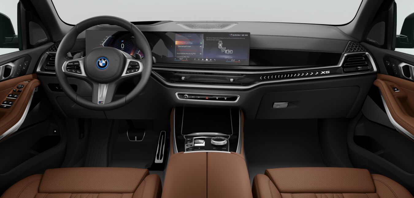 BMW BMW X im Innenraum von vorne