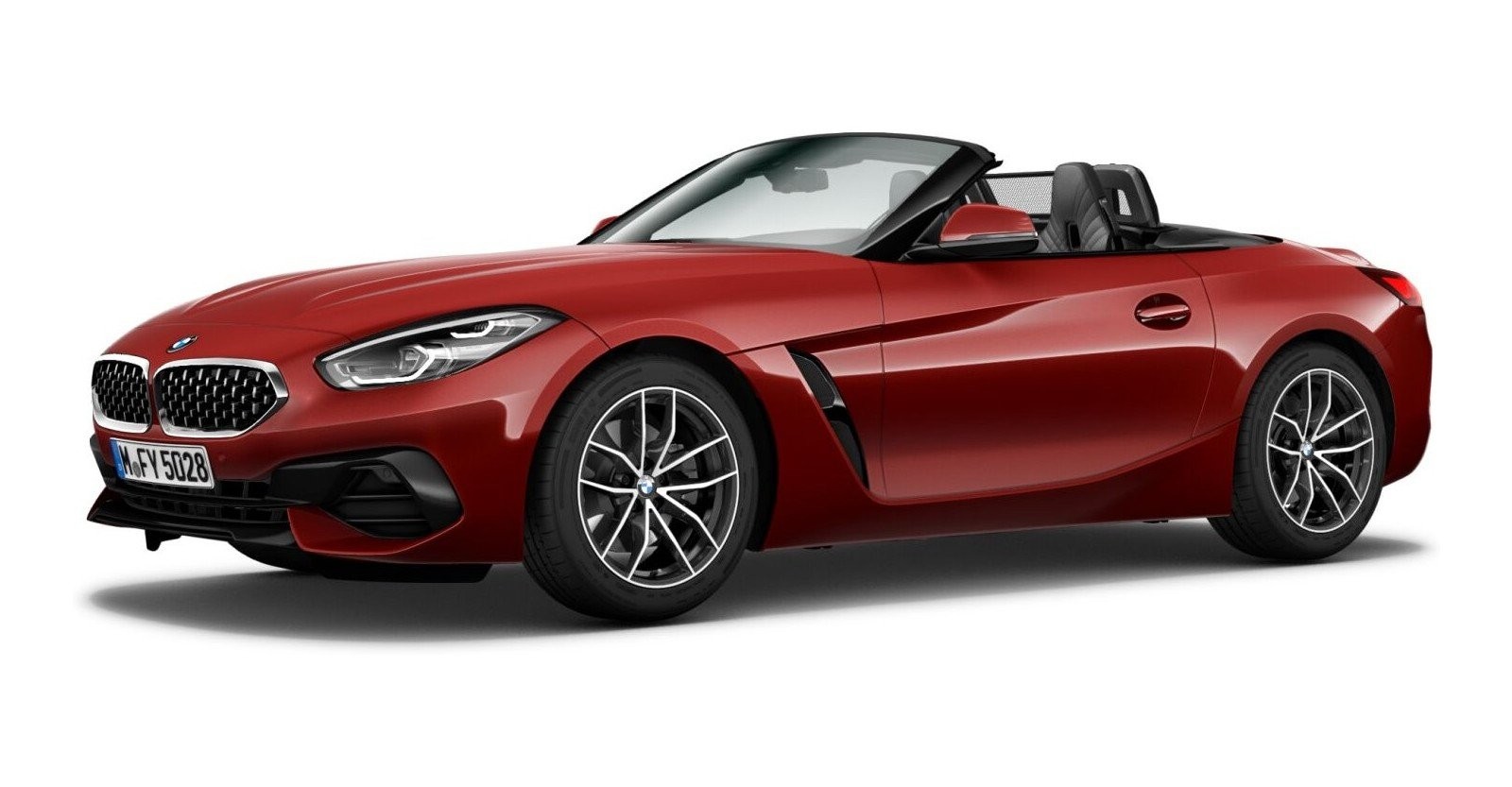 BMW BMW Z in Rot von vorne