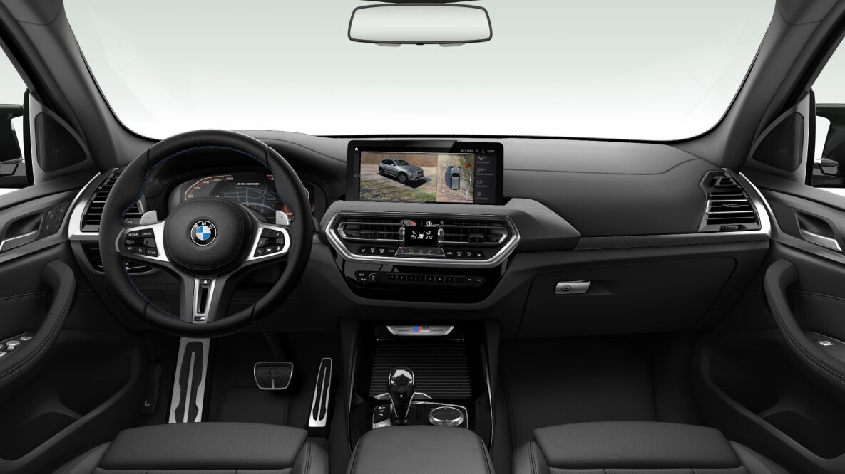 BMW BMW X im Innenraum von vorne