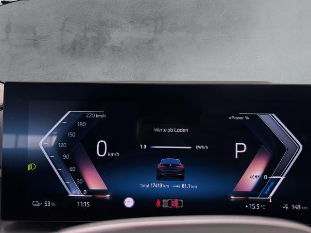 BMW i4 eDrive35 Gran Coupe im Innenraum