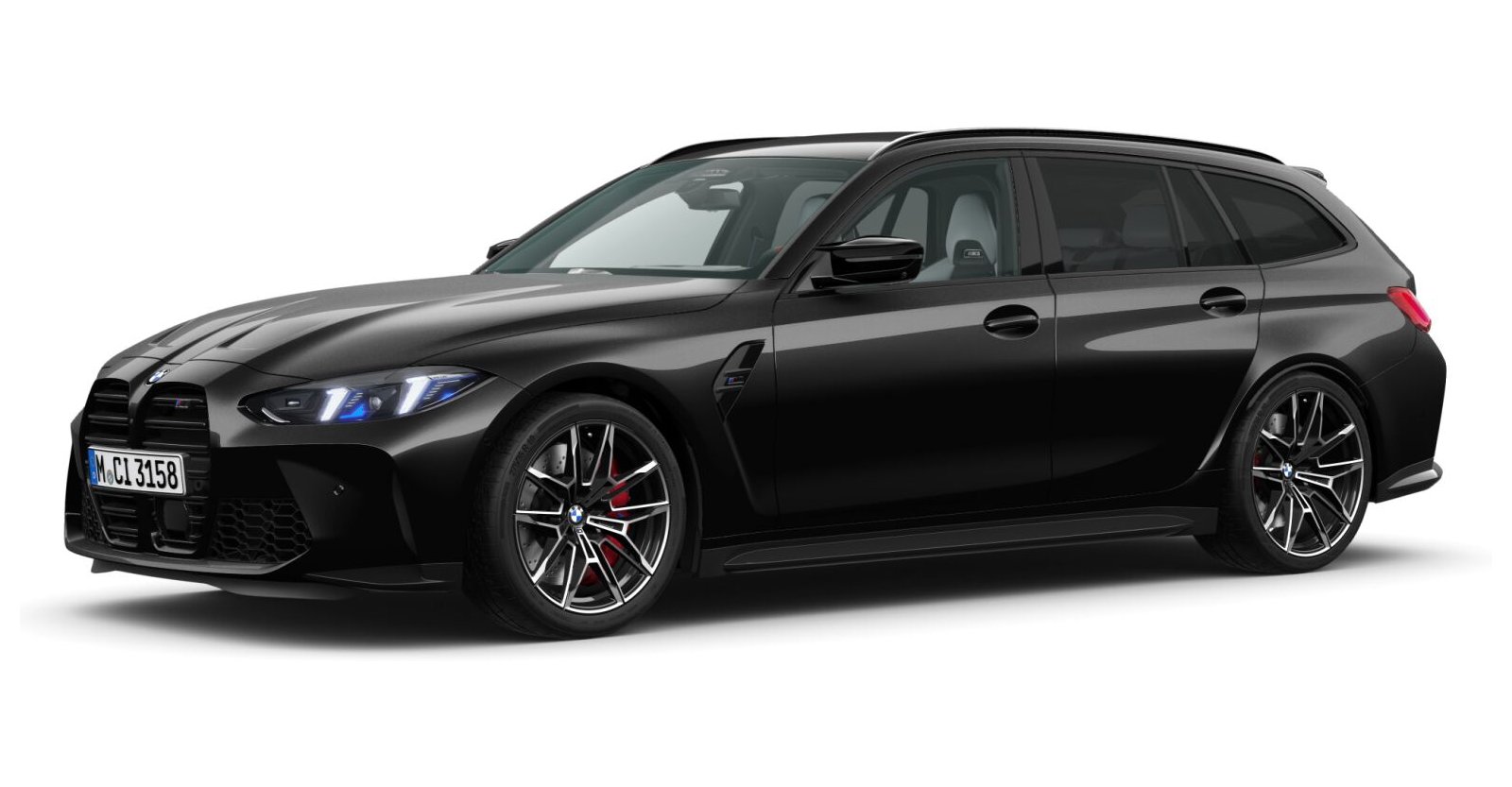 BMW BMW M in Schwarz von vorne