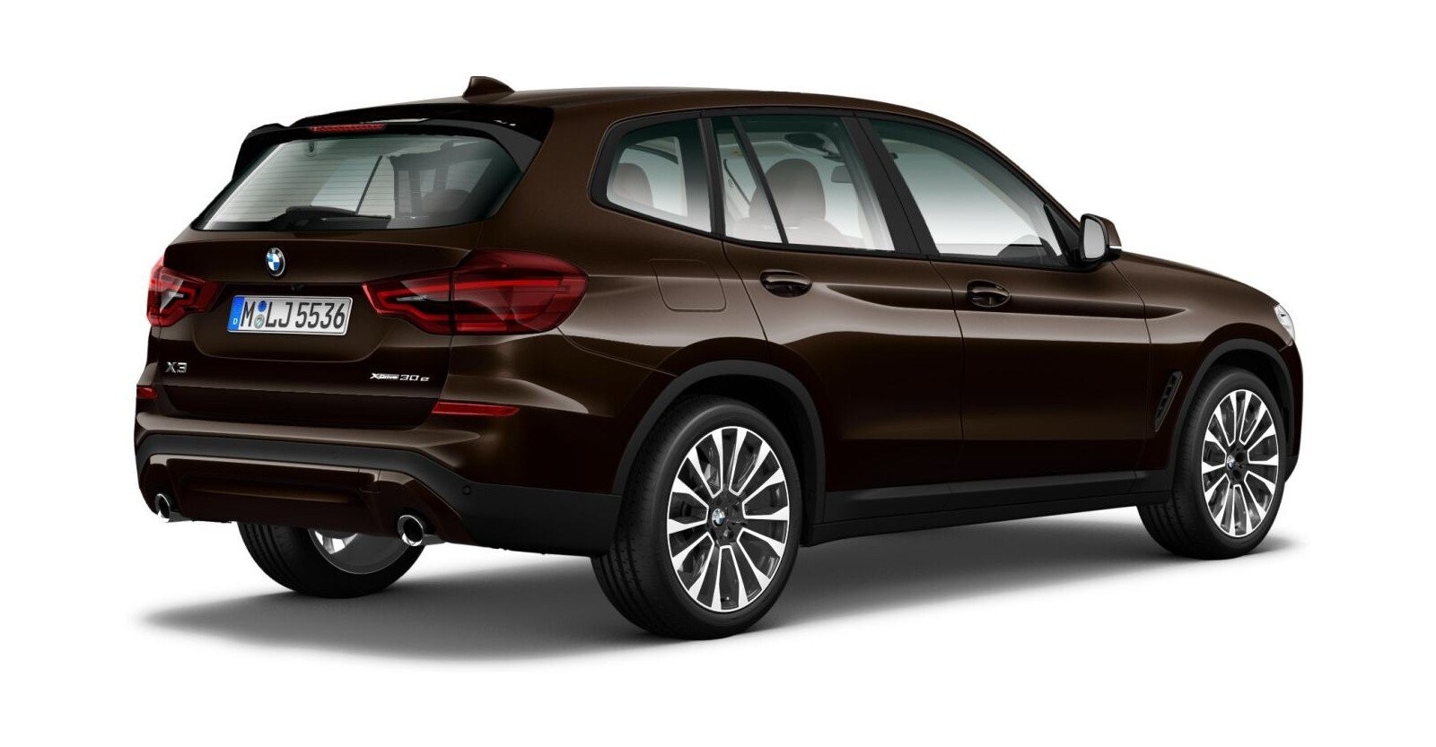 BMW BMW X in Braun von hinten BMW BMW X in Braun von hinten