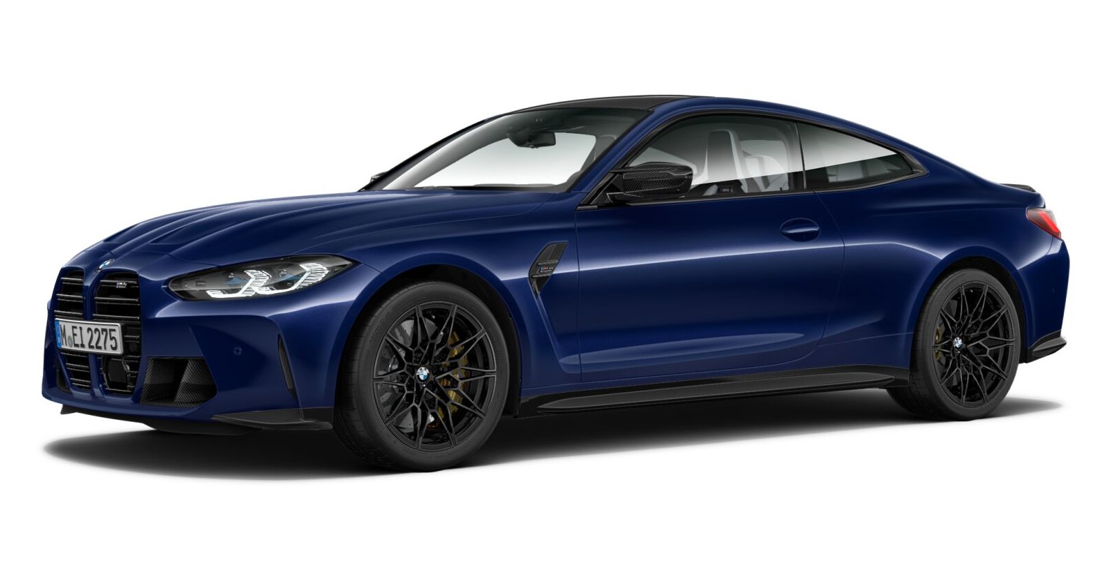 BMW BMW M in Blau von vorne BMW BMW M in Blau von vorne
