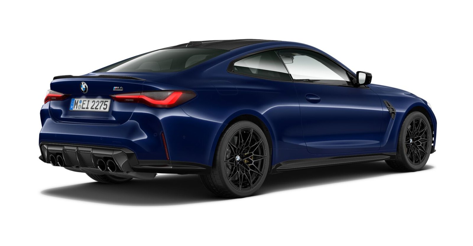BMW BMW M in Blau von hinten BMW BMW M in Blau von hinten