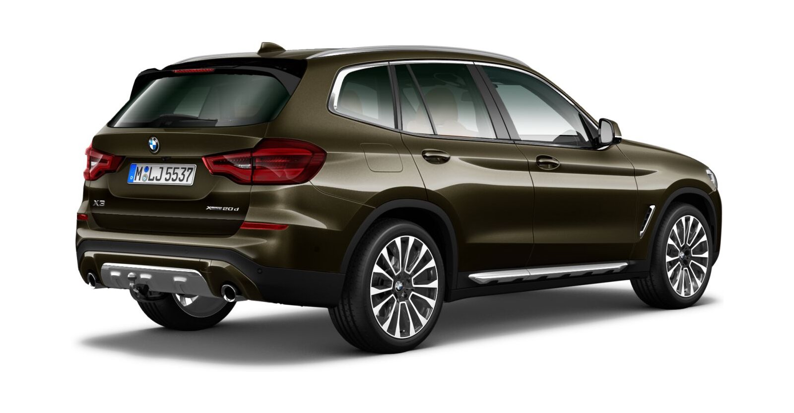 BMW BMW X in Braun von hinten BMW BMW X in Braun von hinten