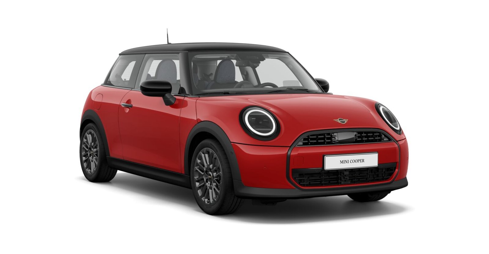MINI MINI 3-Türer in Rot von vorne