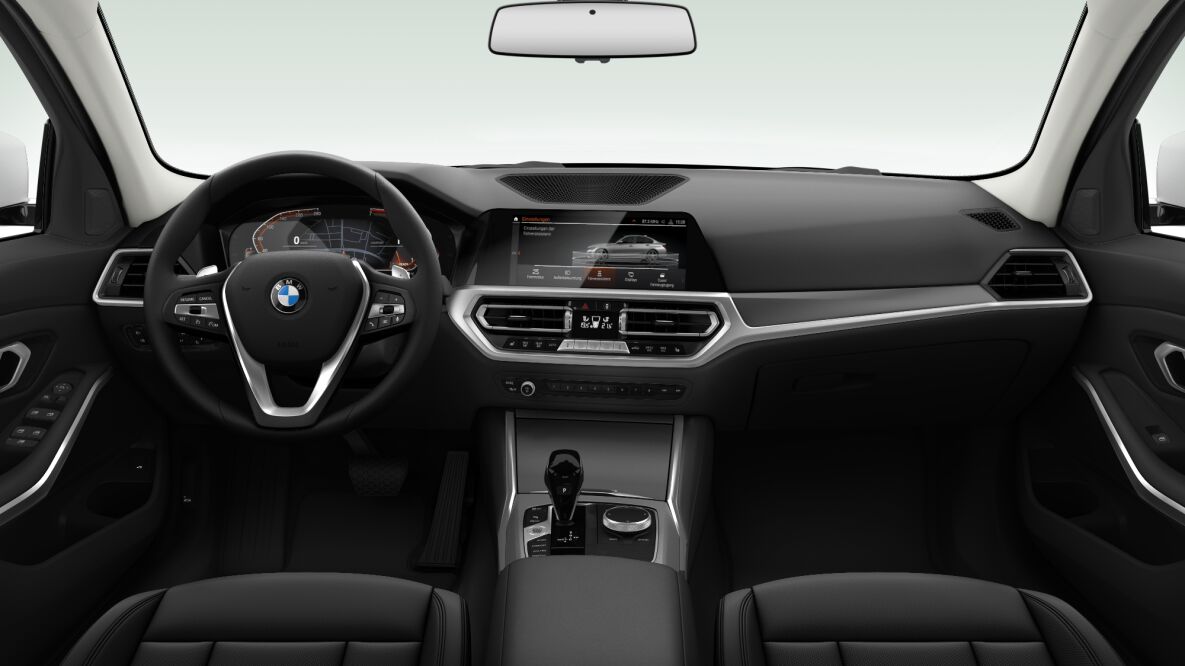 BMW BMW 3er im Innenraum von vorne BMW BMW 3er im Innenraum von vorne