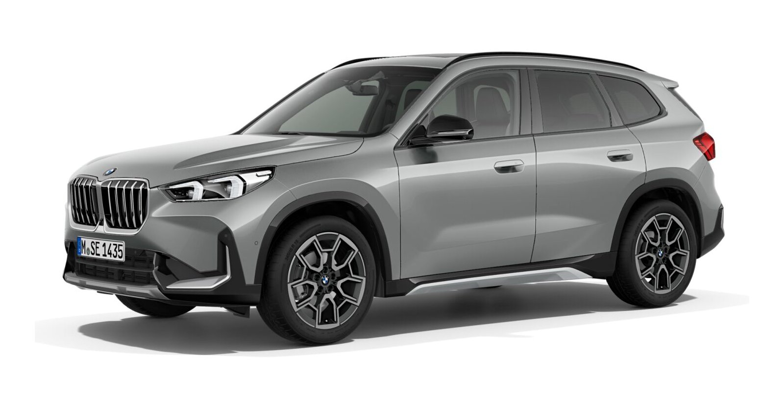 BMW X1 sDrive20i in Grau von vorne