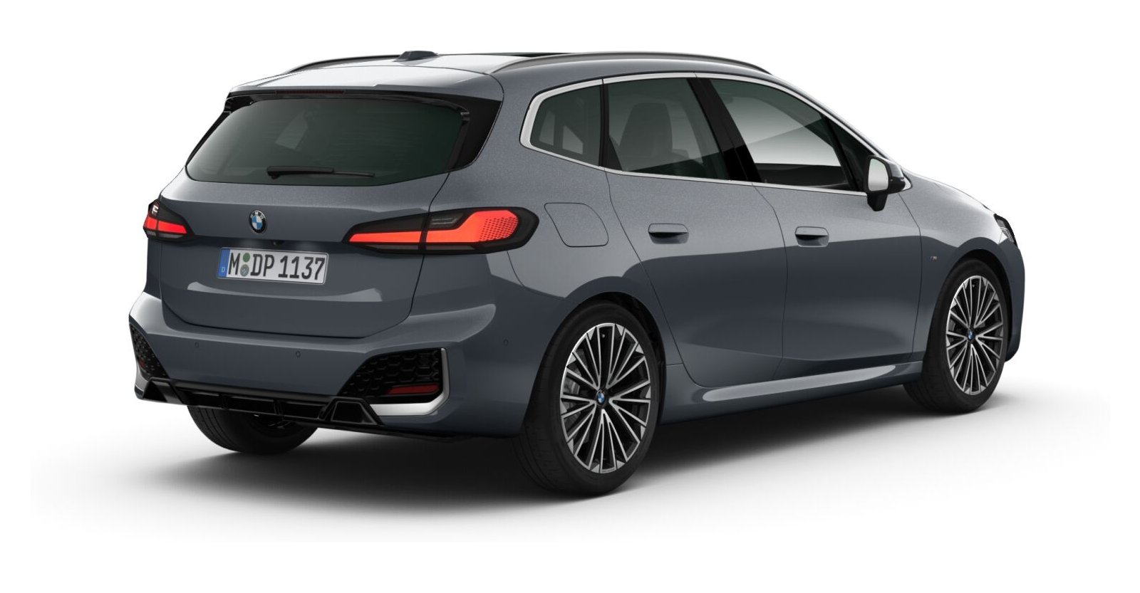 BMW BMW 2er in Grau von hinten BMW BMW 2er in Grau von hinten