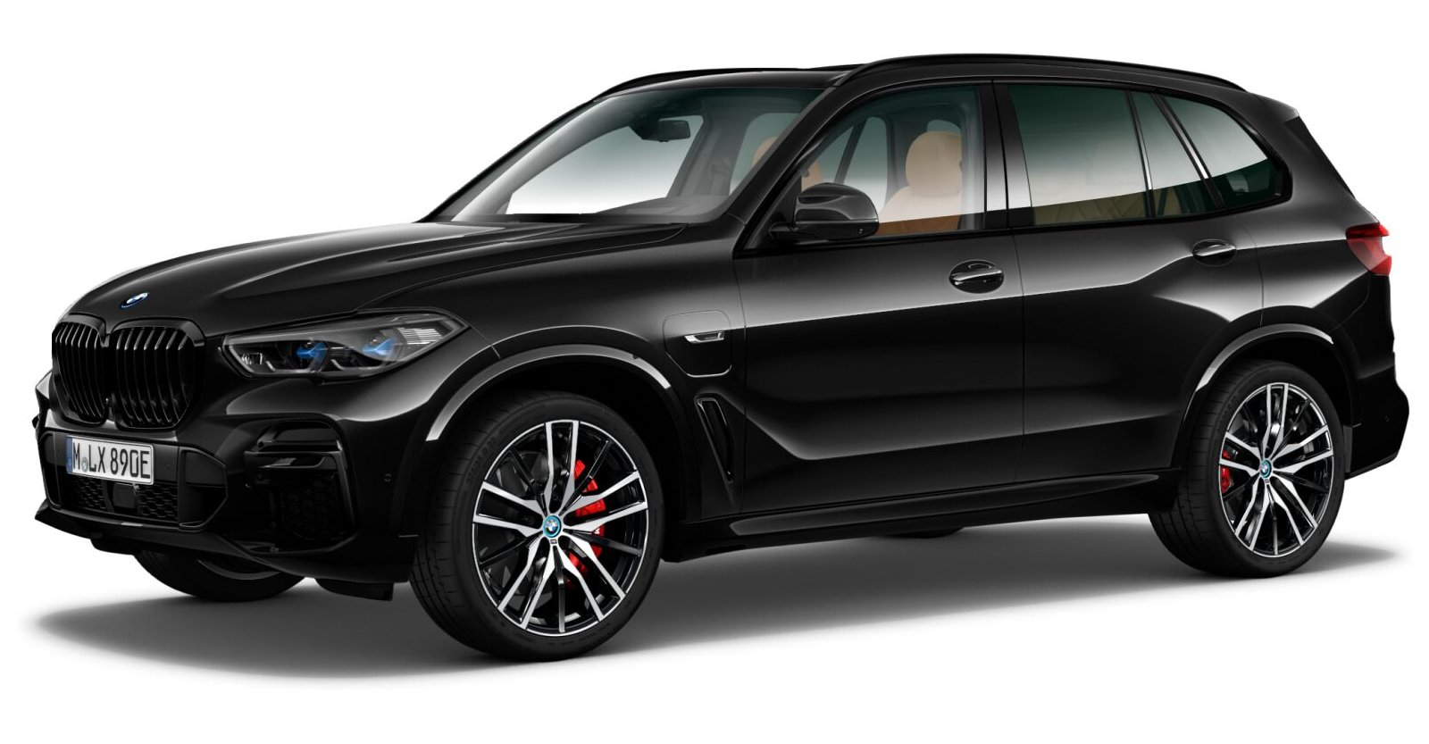 BMW BMW X in Schwarz von vorne BMW BMW X in Schwarz von vorne