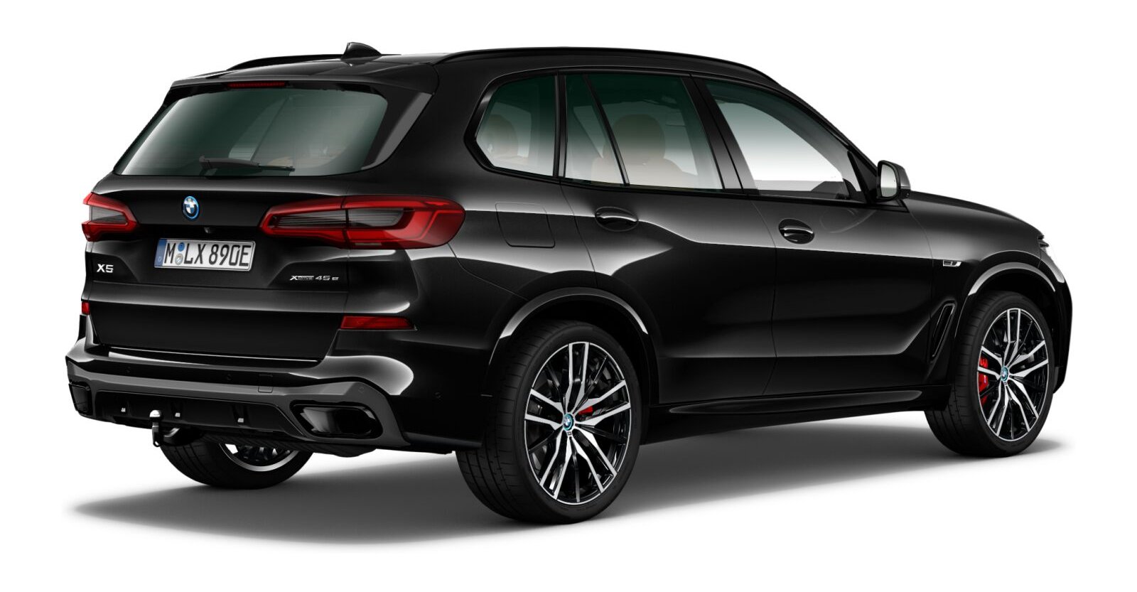 BMW BMW X in Schwarz von hinten BMW BMW X in Schwarz von hinten