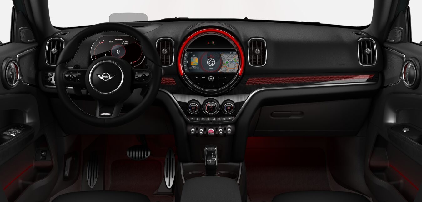 MINI MINI Countryman im Innenraum von vorne