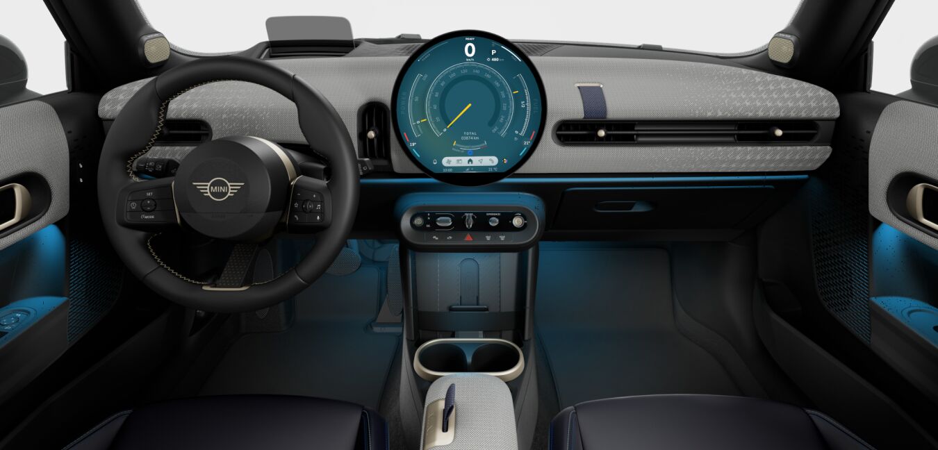MINI MINI 3-Türer im Innenraum von vorne