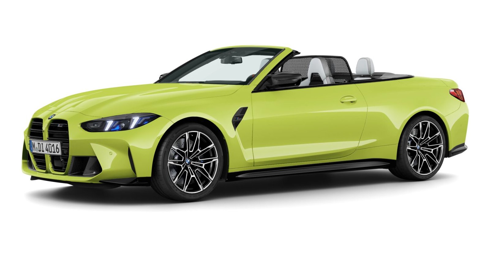 BMW M4 Competition Cabrio mit M xDrive in Individual von vorne