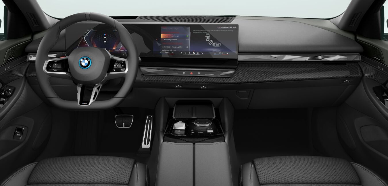 BMW BMW 5er im Innenraum von vorne BMW BMW 5er im Innenraum von vorne