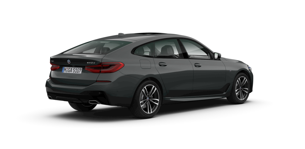 BMW BMW 6er in Grau von hinten BMW BMW 6er in Grau von hinten