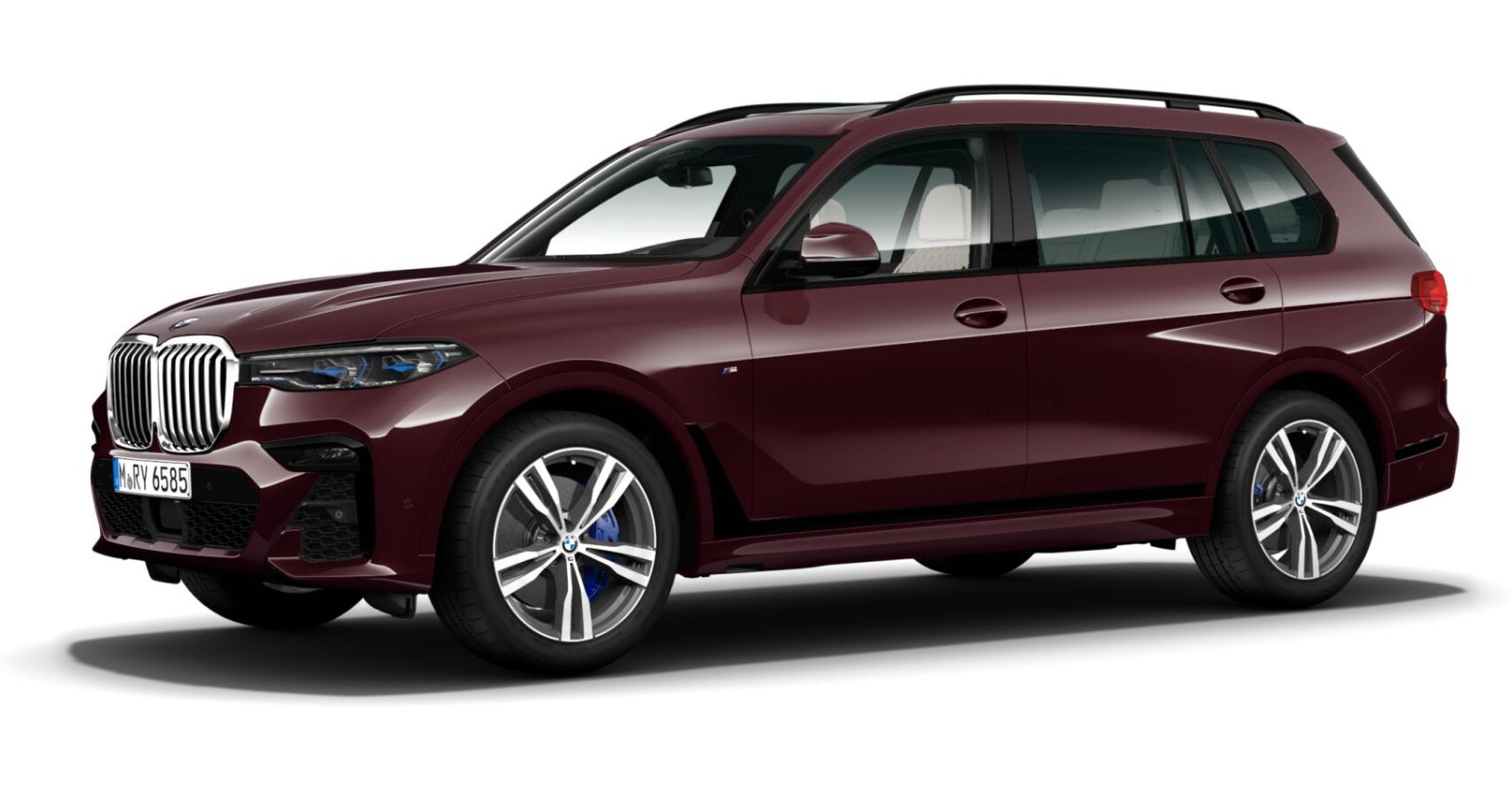 BMW BMW X in Rot von vorne BMW BMW X in Rot von vorne