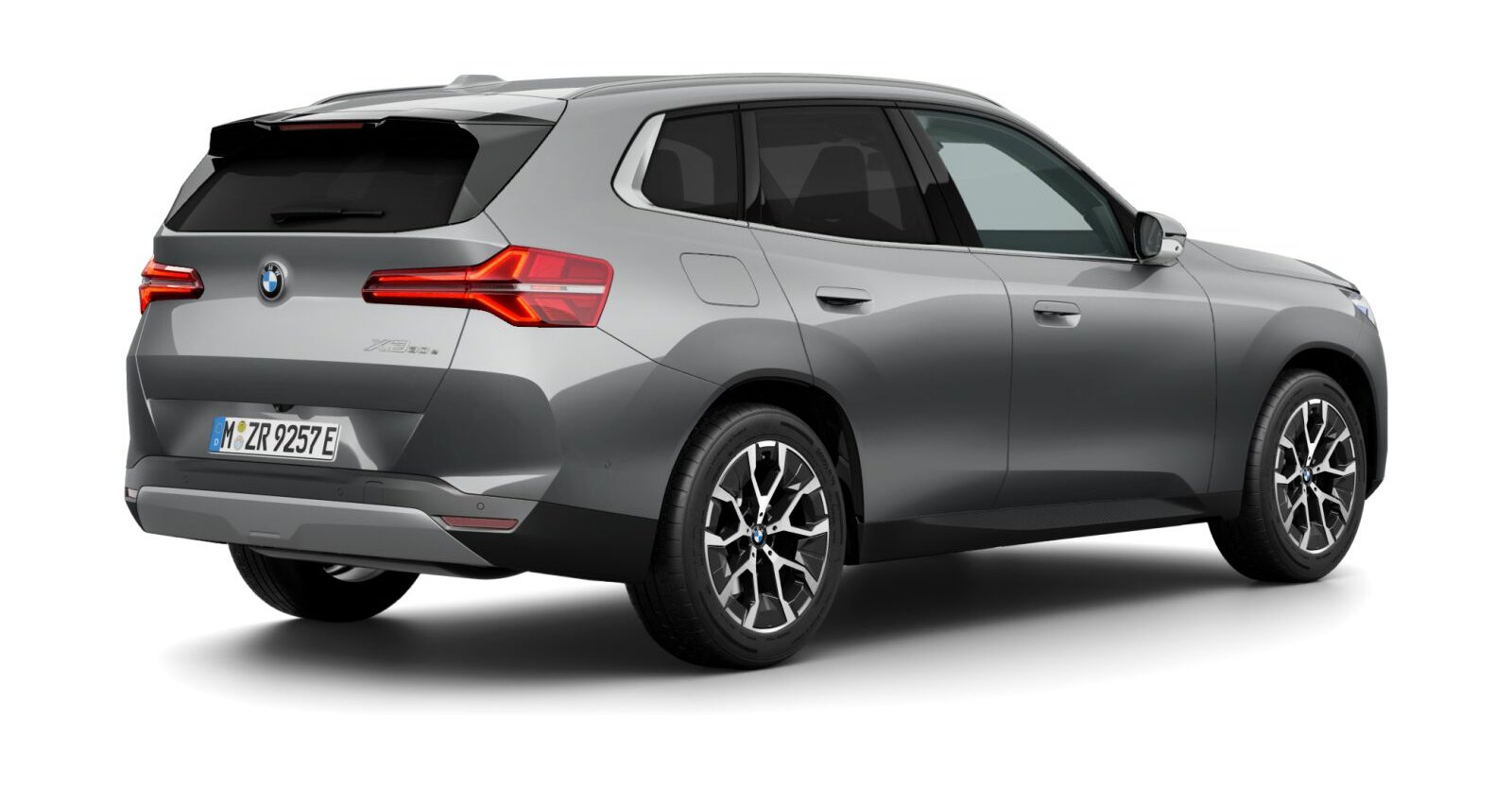 BMW BMW X in Grau von hinten BMW BMW X in Grau von hinten
