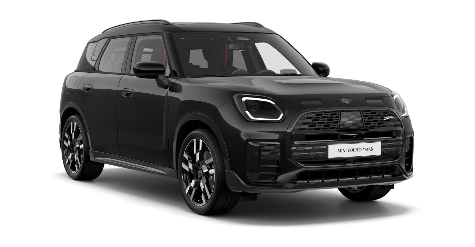 MINI Countryman S ALL4 in Schwarz von vorne
