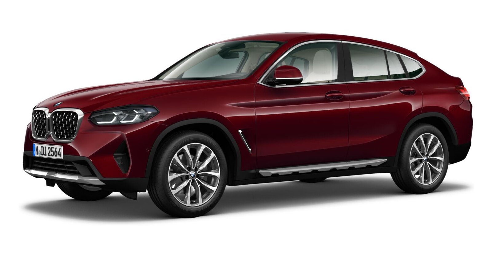 BMW BMW X in Rot von vorne BMW BMW X in Rot von vorne