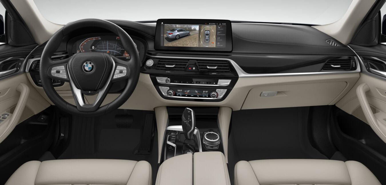 BMW BMW 5er im Innenraum von vorne BMW BMW 5er im Innenraum von vorne
