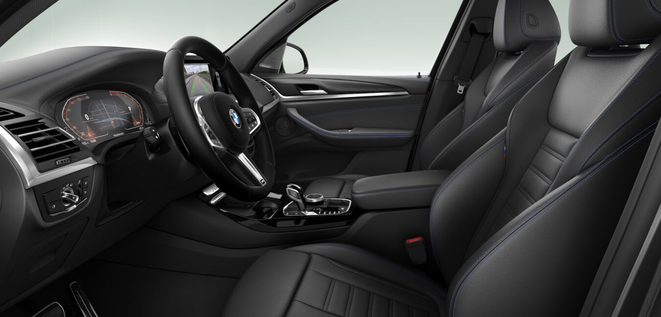 BMW BMW X im Innenraum seitlich