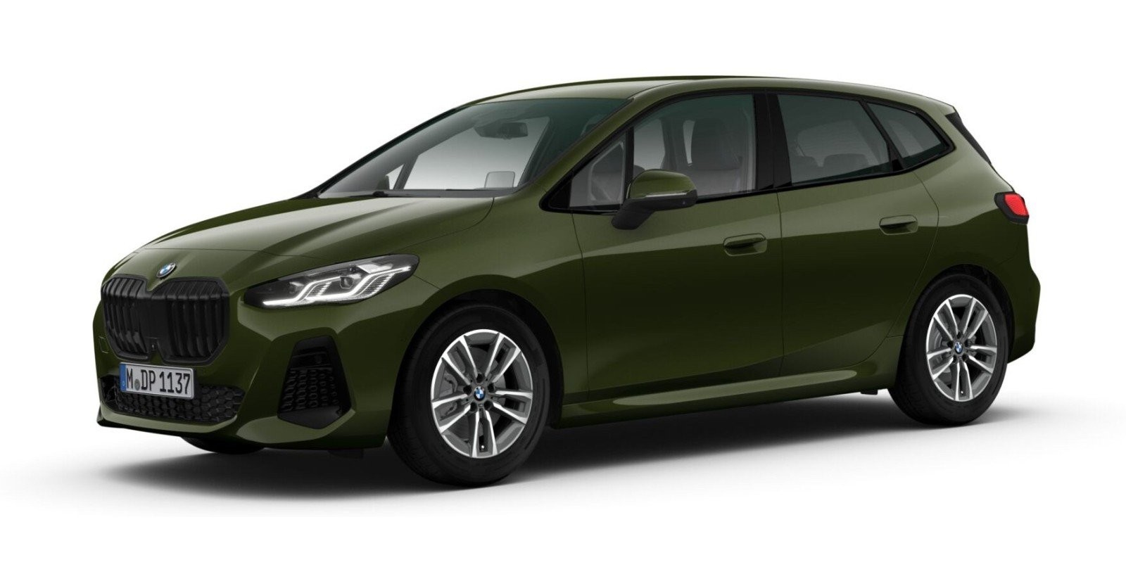 BMW BMW 2er in Grün von vorne BMW BMW 2er in Grün von vorne