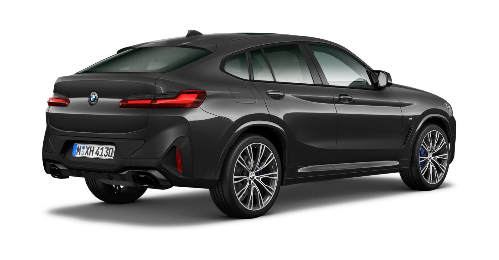 BMW BMW X in Grau von hinten BMW BMW X in Grau von hinten