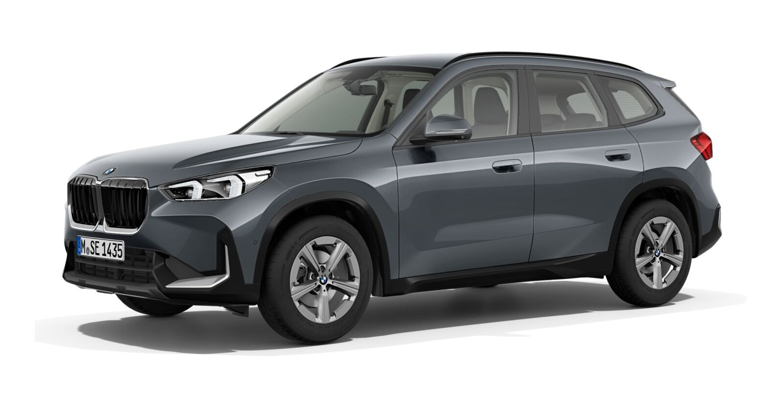 BMW X1 sDrive20i in Grau von vorne