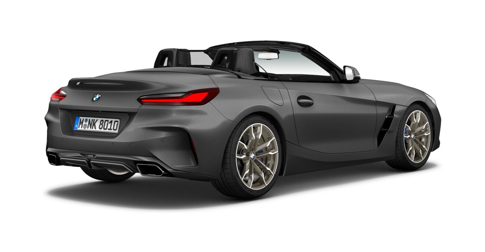 BMW BMW Z in Grau von hinten BMW BMW Z in Grau von hinten