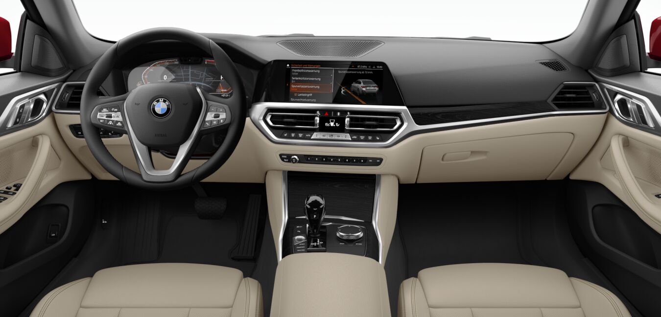BMW BMW 4er im Innenraum von vorne BMW BMW 4er im Innenraum von vorne