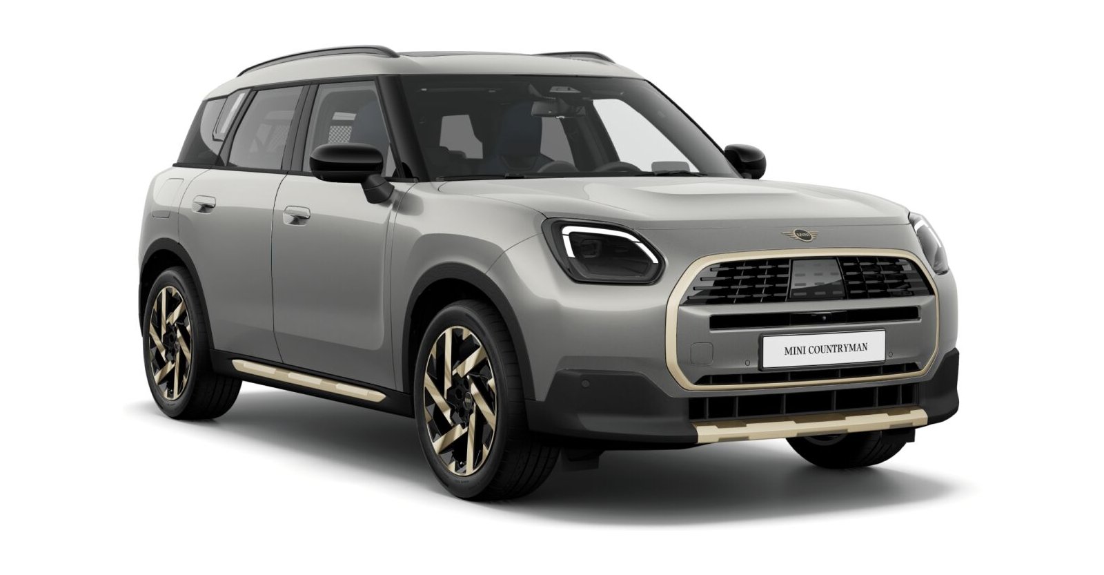 MINI Countryman C in Silber von vorne