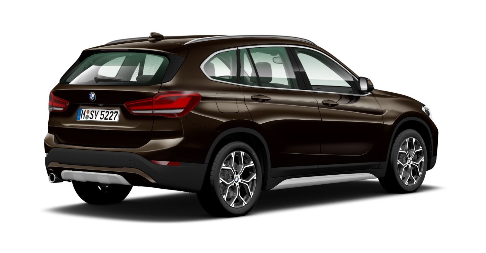 BMW BMW X in Braun von hinten BMW BMW X in Braun von hinten
